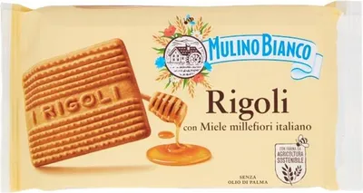 Obrázek produktu pro Mulino Bianco Rigoli 400 g italské křehké sušenky s medem