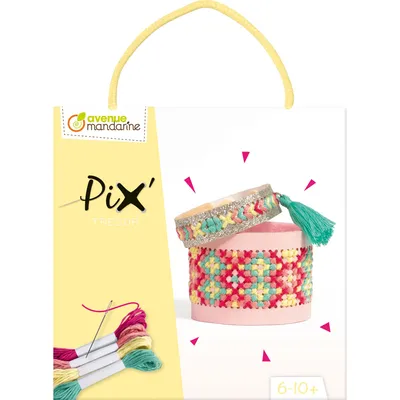Produktbild von Mandarine KC130C Schmuckset Sticken "Pix' Trésor ? Summer"