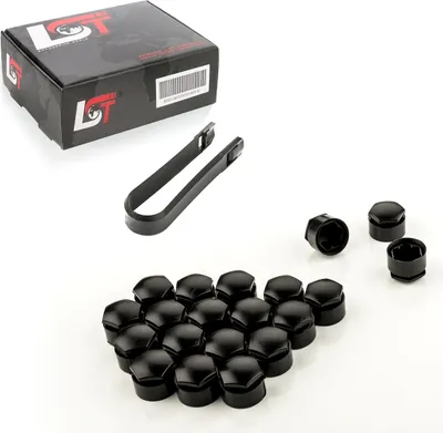 Produktbild von 20x Radschrauben Kappen 17 mm Felgenschloss Abzieher für SEAT Leon Toledo Ibiza