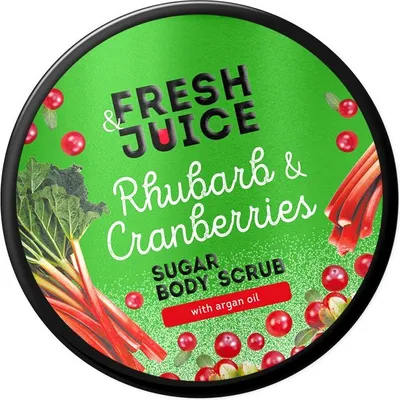 Produktbild von Fresh Juice Rhabarber-Cranberry Körperpeeling 200ml