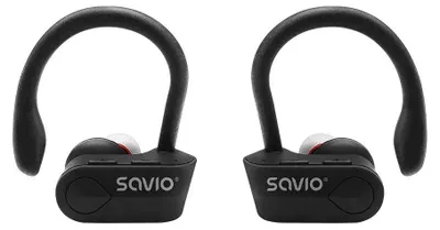 Zdjęcie produktu dla Savio TWS-03, Bezprzewodowy, Połączenia/muzyka, 20 - 20000 Hz, 18,8 g, Zestaw słuchawkowy, Czarny