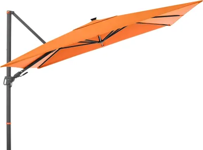 Produktbild von Doppler myZone Pendelschirm Side LED 300 x 220 cm Sonnenschirm 3 Farben Ampelschirm 451280 816 Orange