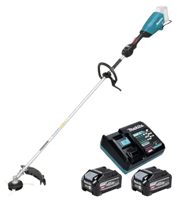 Productafbeelding van Makita UR 017 GU201 accu-bosmaaier 40 V max. 330 mm borstelloos + 2x accu 4,0 Ah + oplader