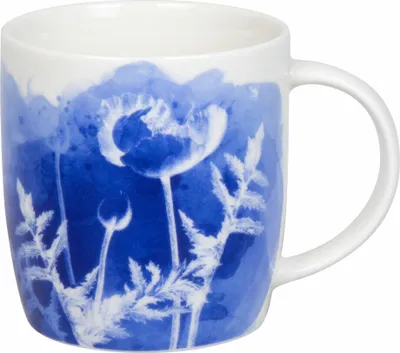 Obrázok produktu pre Könitz hrnček Cyan Blue Poppy, šálka, New Bone China, modrá, 400 ml, 11 7 275 2813