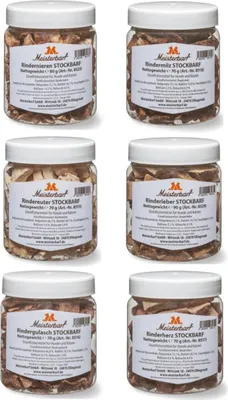 Produktbild von Feines vom RIND gefriergetrocknet, 410 g STOCKBARF® Trockenbarf SPARPAKET