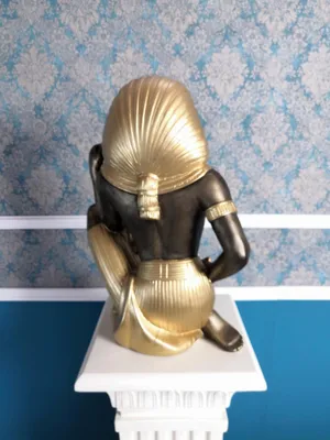 Image de Figure égyptienne Statue Statue Sculptures Pharaon Décoration Nouveau