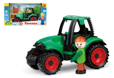 Produktbild von Lena Truckies Traktor, Traktor, 2 Jahr(e), Kunststoff, Schwarz, Grün
