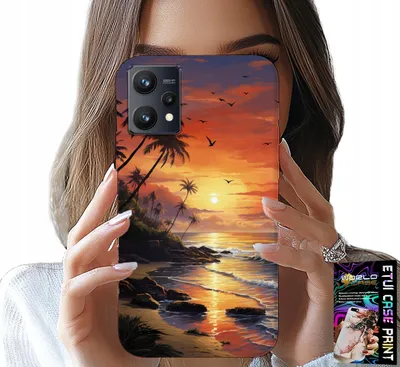 Image de Étui pour Realme 9 5G - Plage, Vacances, Île tropicale Coque
