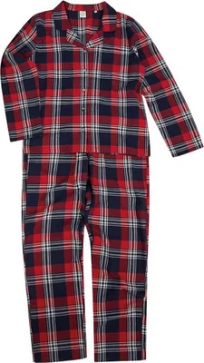 Obrázok produktu pre SF - dámske pyžamo RW8219 (XXL) (kockovaný vzor červená/navy blue)