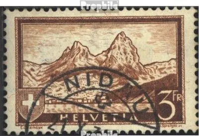 Produktbild von Briefmarken Schweiz 1928 Mi 226-228 (kompl.Ausg.) gestempelt Landschaften