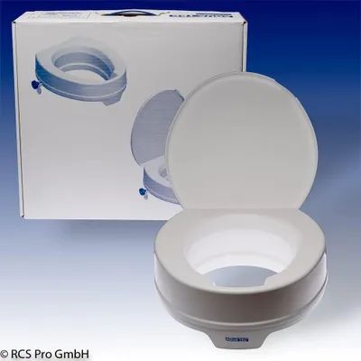 Produktbild von AQUATEC 90 Toilettensitz-Erhöhung m.Deckel
