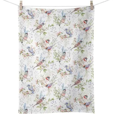 Obrázok produktu pre Kuchynská utierka 50x70cm vtáky vetvy konáre kvety