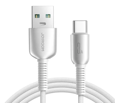Produktbild von JOYROOM S-A51 A-C, 1,2 m, USB A, USB C, USB 2.0, 0,48 Gbit/s, Grau