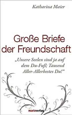 Zdjęcie produktu dla Große Briefe der Freundschaft
