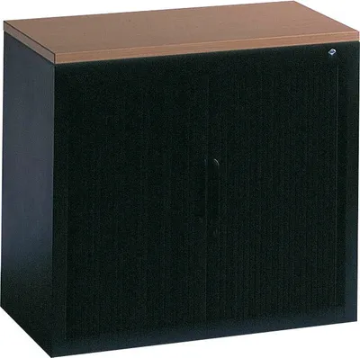 Produktbild von CP Omnispace Rollladenschrank schwarz/schwarz 1 Fachboden