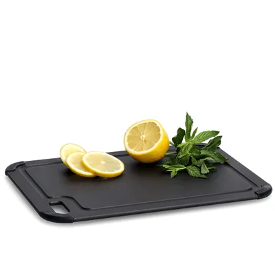 Produktbild von Schneidebrett mit Saftrille 37 x 25 cm Eco ZELLER Present