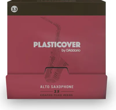 Altsaxophon-Blätter Stärke 2.5, 25 Stück, Kunststoffbeschichtet