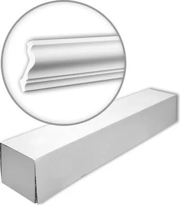 Produktbild von Profhome 150100 Eckleisten 1 Karton SET mit 15 Zierleisten | 30 m