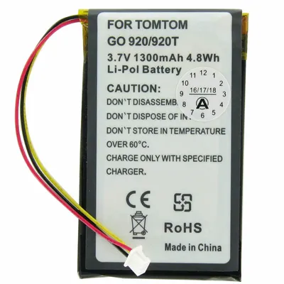 Zdjęcie produktu dla Bateria odpowiednia dla TomTom Go920, Go920T, AHL03713100