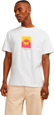Produktbild von Jack & Jones Marbella Branding Kurzarm-t-shirt Weiß M Mann Weiß M