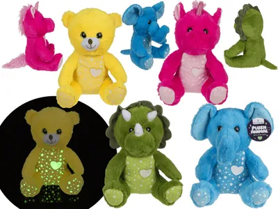 Produktbild von OOTB Plüsch-Tiere Glow in the Dark Herz