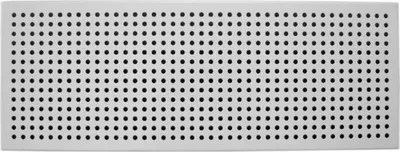 Produktbild von Zehnder Designgitter CLD Roma breit Edelstahl 430 x 160 mm