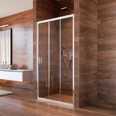 Obrázok produktu pre Mereo Lima - Sprchové dvere trojdielne, 800x1900 mm, chróm/sklo Point CK80612K