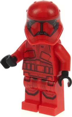 Produktbild von 1x Lego Minifigur Star Wars Episode 9 Sith Trooper rot Helm 75256 75266 sw1065