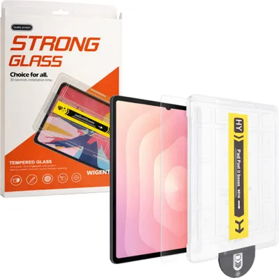 Produktbild von SnapFit Schutzglas für Samsung Galaxy Tab S11 Ultra / S10 Ultra mit Installation