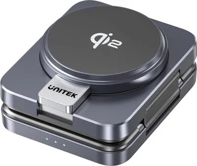 Image de UNITEK P1300AGY01 Récepteur pour le chargement sans fil d'appareils mobiles Ecouteurs, téléphone portable/smartphone, smartwatch USB Type-C (P1300AGY01)