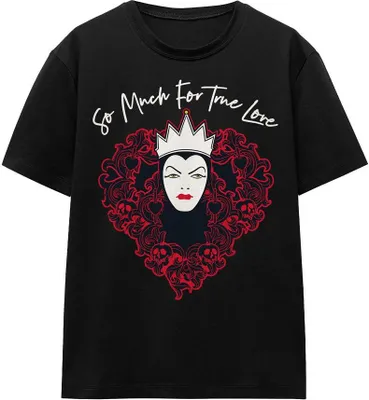 Produktbild von Disney Villains - "True Love" T-Shirt für Herren/Damen Uni - Valentinstag TV17209 (XL) (Schwarz)