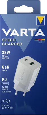 Productafbeelding van Varta 57955 101 111 Sneloplader, 38 W, verpakking