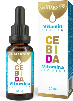 Immagine prodotto di MARNYS® CEBIDA Multivitamine liquide per bambini - Crescita e vitalità 30ml