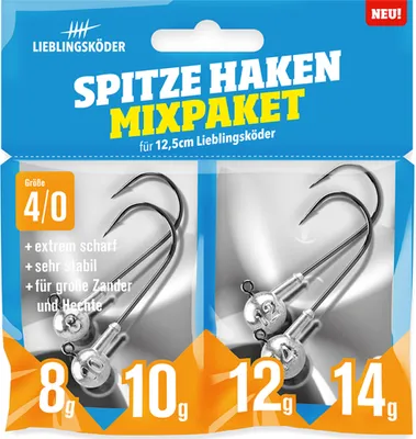 Produktbild von Lieblingsköder spitze Haken Mix #4/0