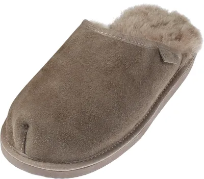 Produktbild von Harrys-Collection Lammfell Pantoffeln Herren Winter Hausschuhe, sand, 46
