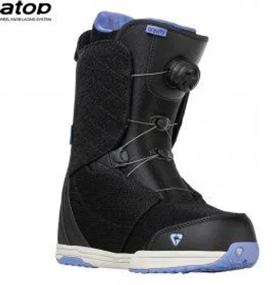 Produktbild von Gravity Aura Atop Snowboardboots, schwarz/lavendelfarben, Größe 23/24 (EU 42), 42.