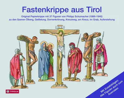 Produktbild von Fastenkrippe aus Tirol, 4 Bögen