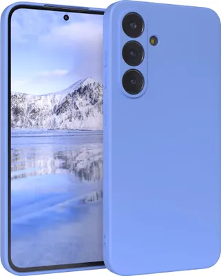 Produktbild von EAZY CASE - TPU Hülle für Samsung Galaxy S25 FE, TPU Case stoßfeste Handyhülle, weiches Cover mit Kameraschutz, Silikonhülle in Blau