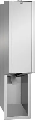 Zdjęcie produktu dla Dozownik mydła w pianie KWC AR, EXOS, stal nierdzewna, podtynkowy, 124x500x120 mm