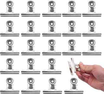 Imagen del producto de Clips metálicos, 50 mm, 22 unidades, para oficina y documentos