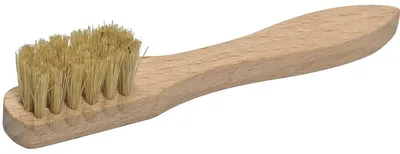 Produktbild von Schuhbürste Staubbürste Schuhputzbürste - Klein - Weiß - Für Leder