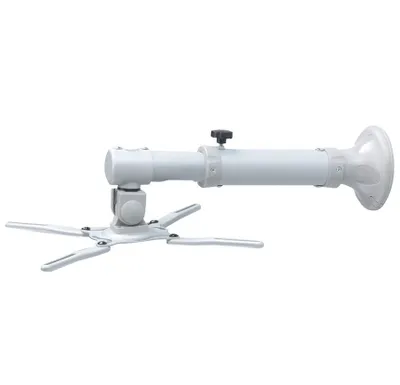 Produktbild von Diese universelle NewStar Projektor Wandhalterung, Modell BEAMER-W050SILVER, ermöglicht es Ihnen einen Projektor - Beamer/Strahler an jede Wand zu montieren. - max. 12 kg Traglast - Silber