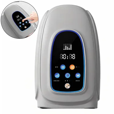Produktbild von Touchscreen-Handmassagegerät mit Wärme und Kompression, kabelloser Elektrische Handmassage zur Linderung von Arthritis und Karpaltunnelsyndrom