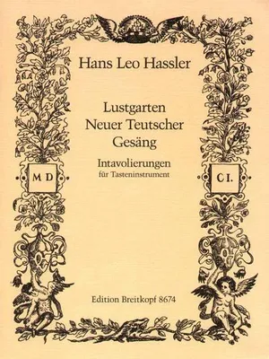 Zdjęcie produktu dla Lustgarten Neuer teutscher Gesäng, Intavolierungen na instrument klawiszowy