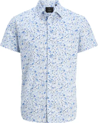 Produktbild von Jack & Jones Lasummer Print Kurzarmhemd Blau XS Mann Blau XS