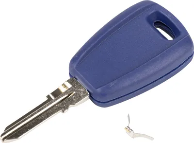 Produktbild von Gehäuse Key Schlüssel mit Taste ohne Logo *Blau*