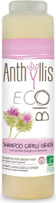 Obrázok produktu pre ŠAMPÓN S VÝŤAŽOM Z LOPUKU PRE MASTNÉ VLASY S LUPINAMI ECO 250 ml - ANTHYLLIS
