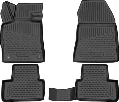 Produktbild von ELEMENT Gummi-Fußmatten 3D für TOYOTA Prius, 2009-2015, 4 tlg.