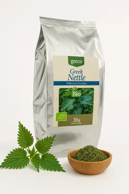 Produktbild von Greco Brennnesselblätter Wild 20g Ökologisch Kräutertee Natürliche Beruhigende Blätter