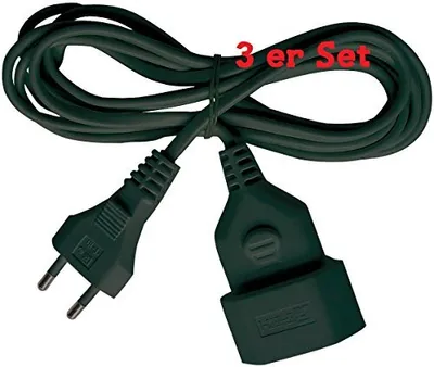 Obrázok produktu pre Brennenstuhl plastový predlžovací kábel na vnútorné použitie 3 m 3-pack